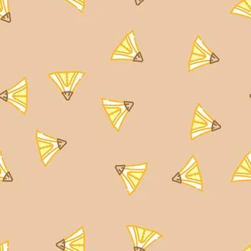 Mountain tent vacation vector seamless pattern Stock Illustration