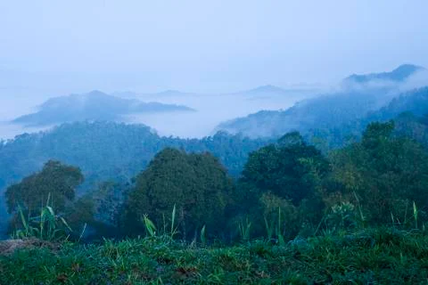 Mountain in Thailand Stock Photos