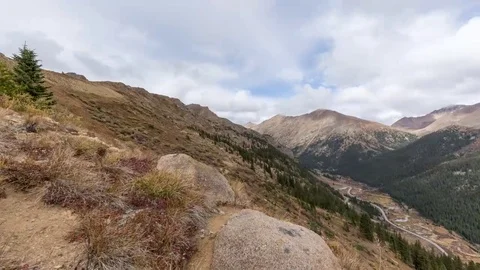 Mountain time Stock Footage 121172109