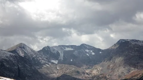 Mountain Time Lapse at 25fps Vidéo 43767472