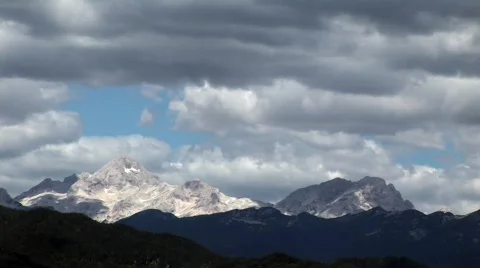 Mountain time lapse Stock Footage 845496