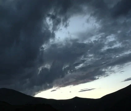 Mountain time lapse Stock Footage 29897182