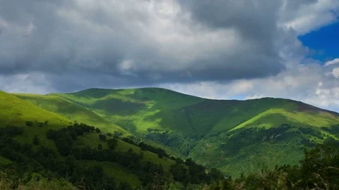 Mountain time lapse Video stock 75464237