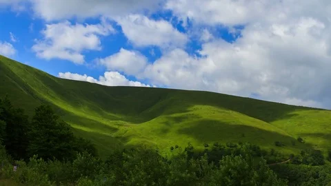 Mountain time lapse Video stock 75464279