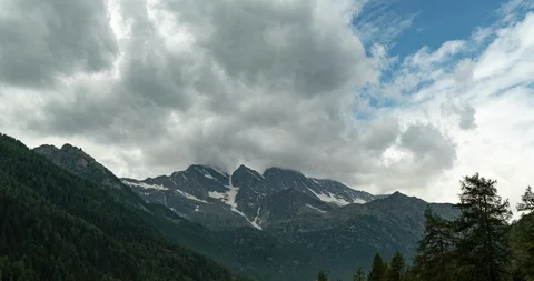 Mountain time lapse Stock Footage 92288182