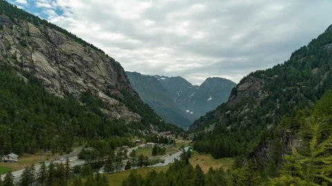 Mountain time lapse Stock Footage 92288311