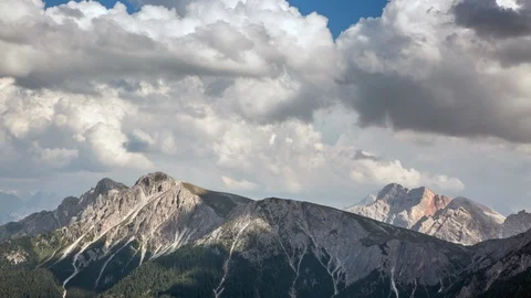 Mountain time lapse Stock Footage 128008894