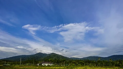 Mountain time lapse Stock Footage 128017079