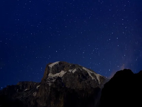 MOUNTAIN Timelapes Milkeyway Stock Footage 71717564