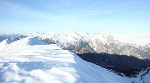 Mountain timelaps Stock Footage 23518924