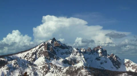 Mountain Timelapse 01 (720p 29.97) Stock Footage 514732