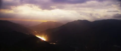 Mountain Timelapse Stock Footage 83004298