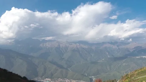 Mountain timelapse Stock Footage 144651702