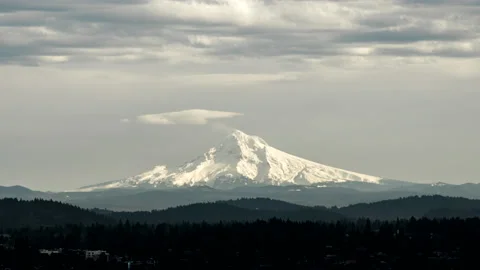 Mountain Timelapse - H265 - 444 - 8K - 24 fps Stock Footage 161425836