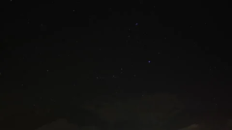 Mountain Timelapse Night Stock Footage 1083635