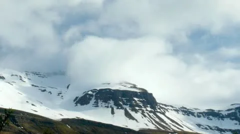 Mountain TL in Iceland Stock Footage 12416618