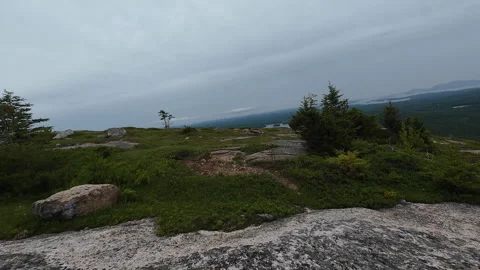 Mountain top acadia Video stock 278525786