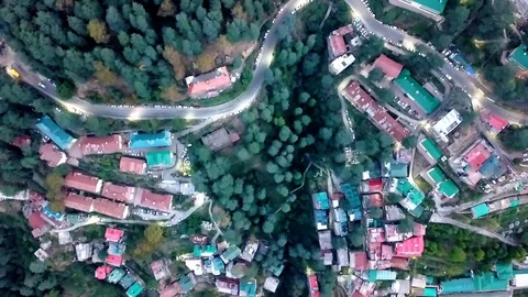 Mountain top angle shot Video stock 122123420