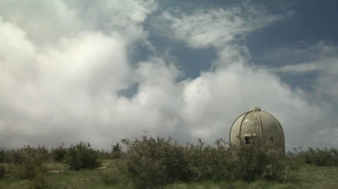 Mountain Top Clouds Stock Footage 54754116