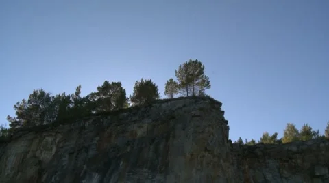 Mountain Top Low-angle shot Stock-Footage 8565704