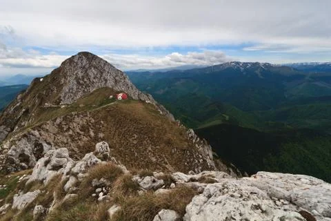 Mountain top Stock Photos