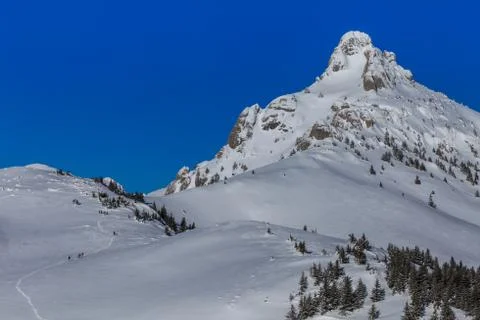 Mountain top Stock Photos