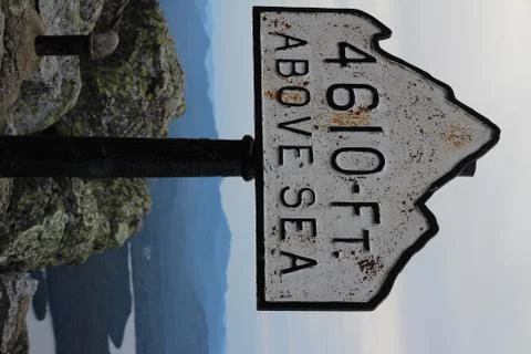Mountain top scenery Stock Photos