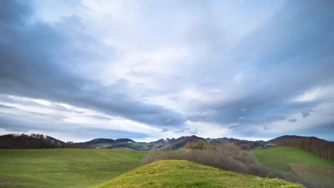 Mountain top Skyline view Video stock 273698667