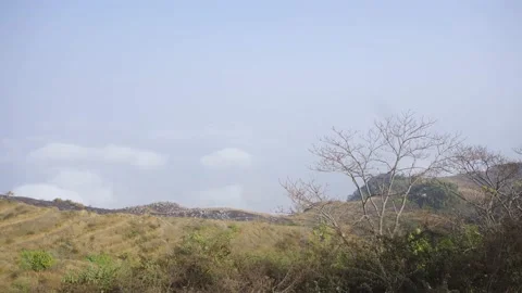 Mountain top view Video stock 146701282