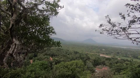 Mountain top view 動画素材 160128685