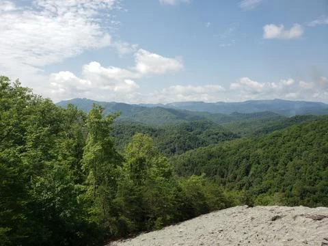 Mountain Top View Foto stock