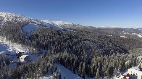 Mountain tops removed from the top 1 Stock Footage 115643565
