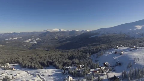 Mountain tops removed from the top 2 Stock Footage 115644158