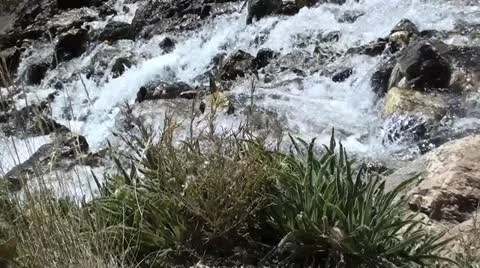 Mountain torrent Stock Footage 10804235