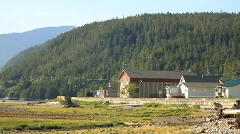 Mountain town Stock Footage 10751311