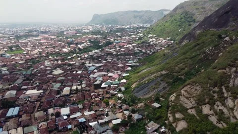 Mountain Town Stock Footage 253822484