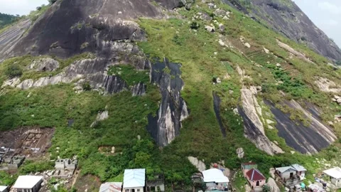 Mountain Town Stock Footage 253822488