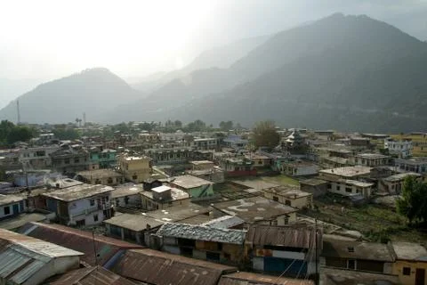 Mountain Town Stock Photos
