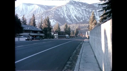 Mountain Town Road Stock Footage 276291854