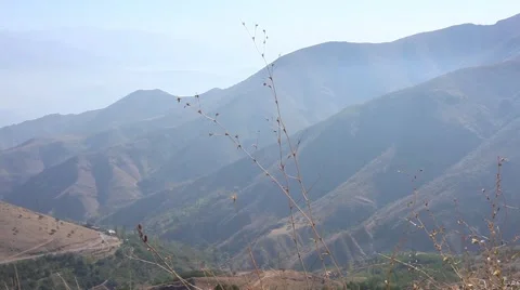 Mountain tracking shot Stock Footage 61876759