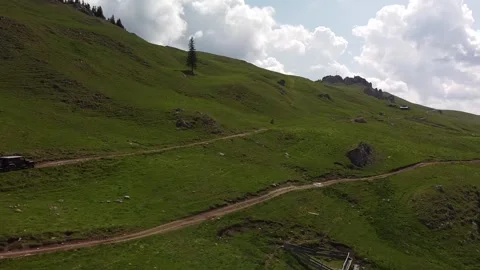 Mountain Trail Explorer: SUV Adventure in Rugged Terrains Stock Footage 254432497