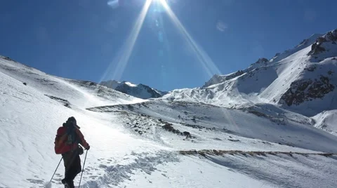 Mountain trail Stock Footage 60062243