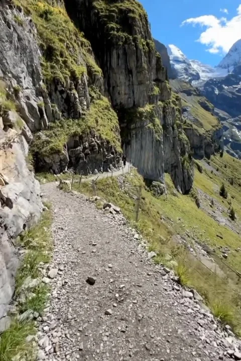 Mountain trail. Stock Footage 320284526