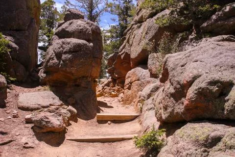 Mountain Trail Foto stock