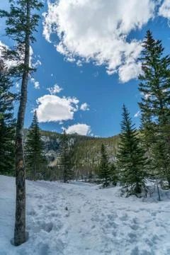 Mountain Trail Foto stock