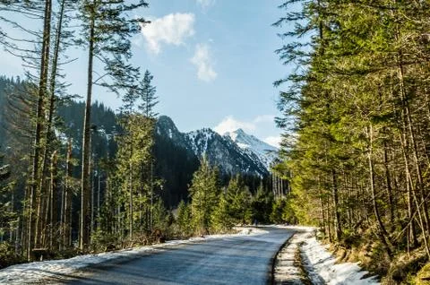  Mountain trail Stock Photos