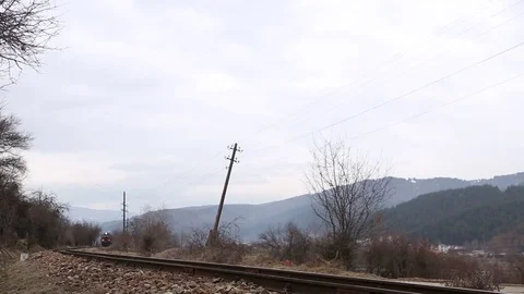 Mountain train Stock-Footage 73020764