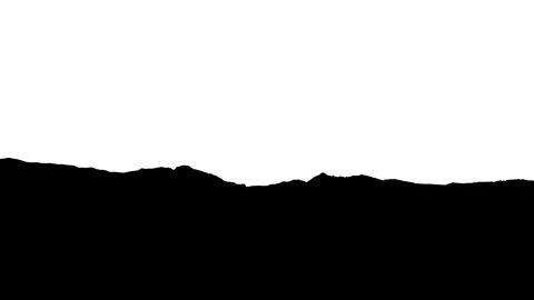 Mountain on a transparent background Stock Photos