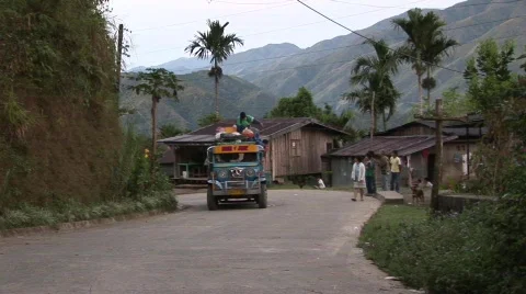Mountain transport       Stock Footage 517821
