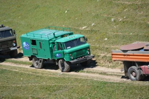 Mountain transport. Stock Photos